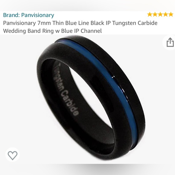 Men’s tungsten band, size 10. New. - Picture 2 of 6